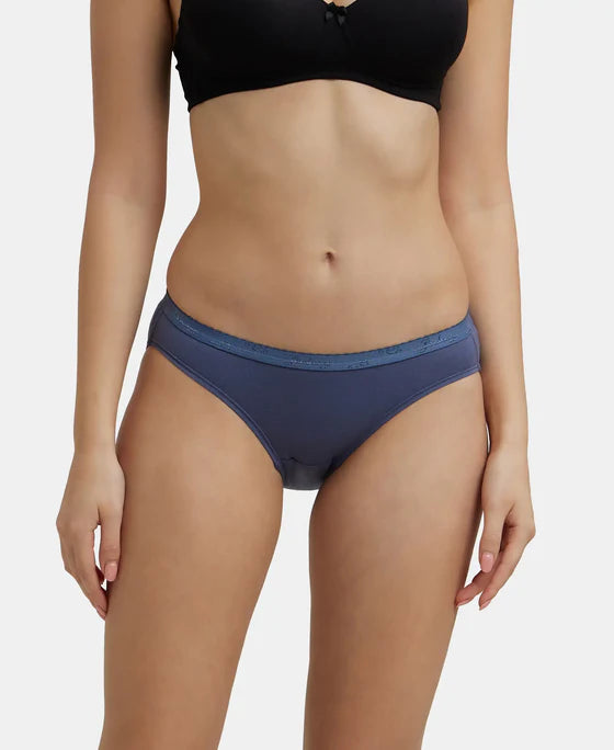 Jockey Women Bikini Panty Pack|1525 (Prints May Vary)