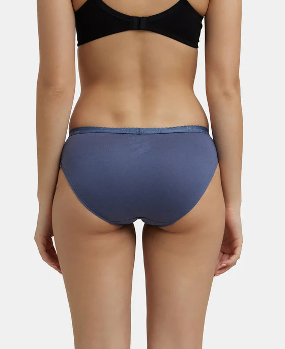 Jockey Women Bikini Panty Pack|1525 (Prints May Vary)