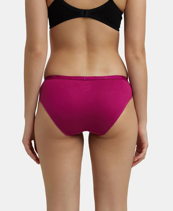 Jockey Women Bikini Panty Pack|1525 (Prints May Vary)
