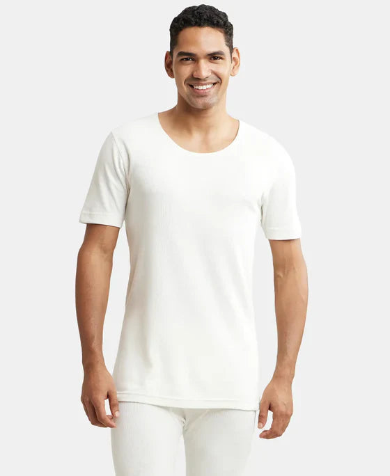 Jockey Mens Round Neck With Half Sleeves Thermal-M|2400