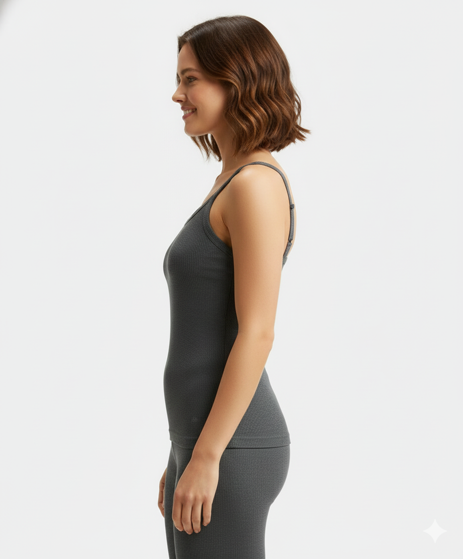 Jockey Women’s Thermal Cami | Soft Cotton Rich Winter Innerwear | 2501