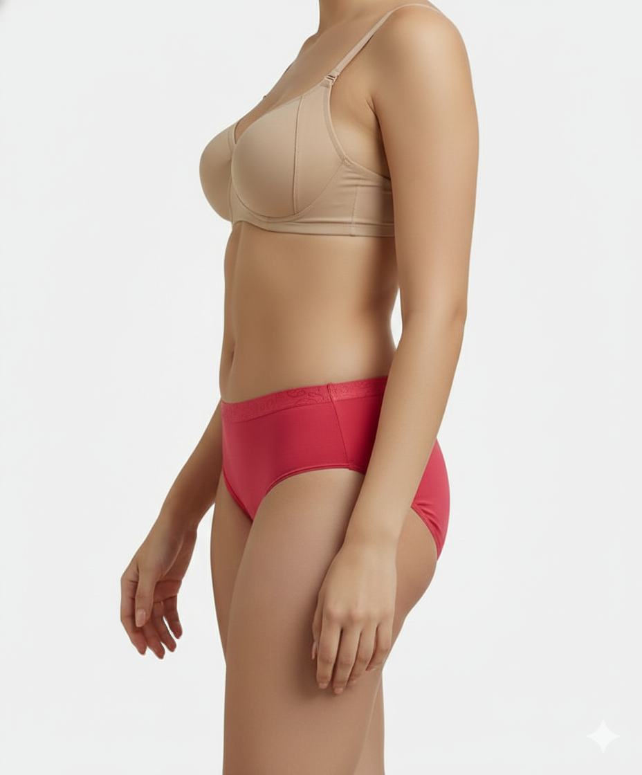 Jockey Women’s Hipster Panty Pack | Soft Cotton Mid-Rise Underwear | 3001