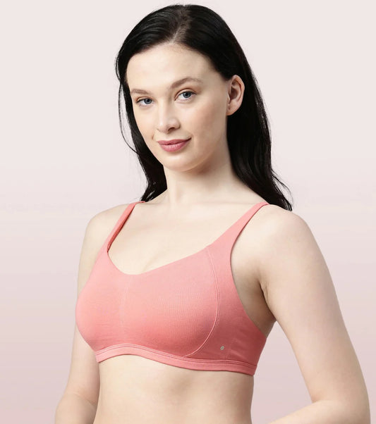 Enamor Padded Non Wired Bra|A058