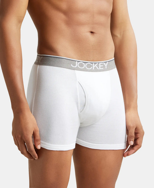 Jockey Men’s Underwear Trunk | Super Combed Cotton Stretch Trunk | 8009