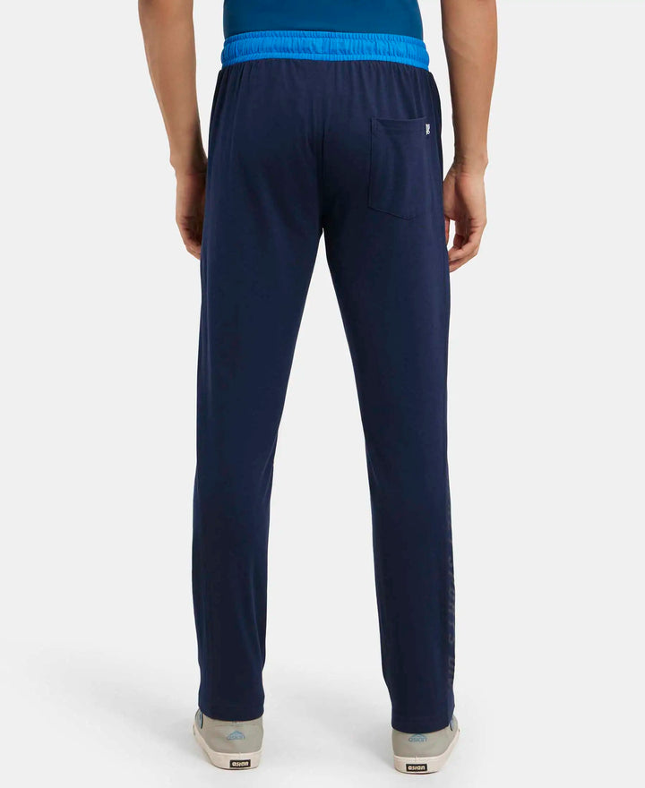 Jockey Men’s Athleisure Lower | Ultra-Soft Cotton Track Pants | Comfortable Daily Wear | 9510