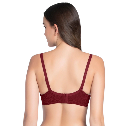 Amante Lacy Padded Non Wired Bra|Bra10306