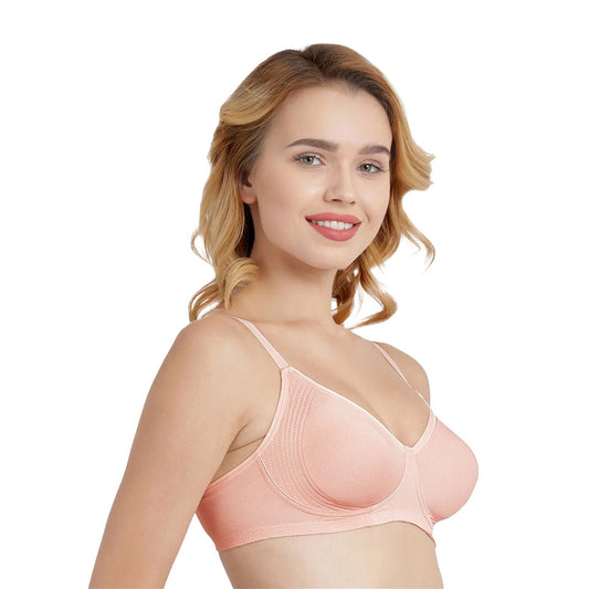 Enamor Side Support Shaper Panel Non Padded Non Wired Bra|A042