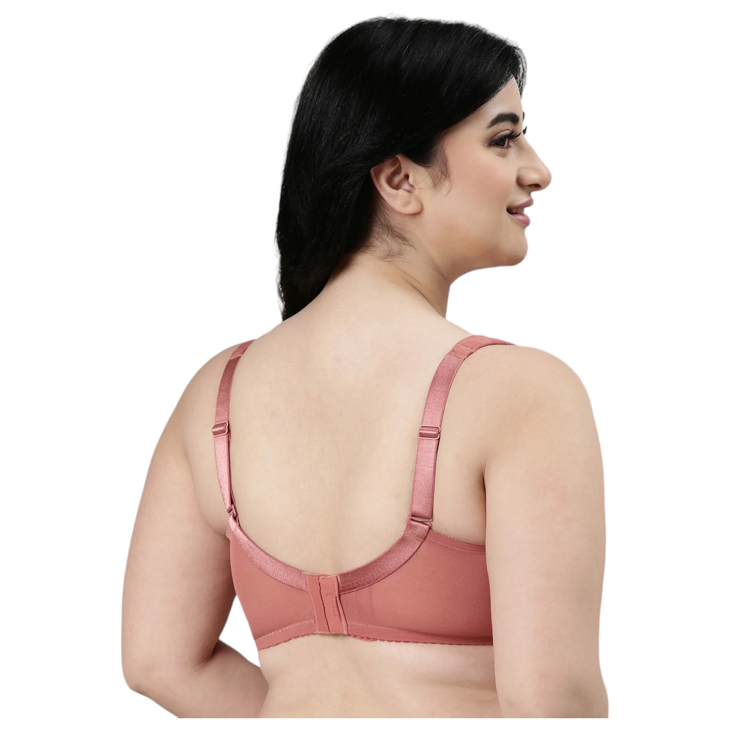 Enamor Full Figure Minimizer Non Padded Non Wired Support Bra|F122