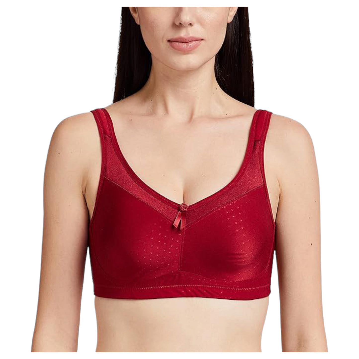 Enamor Full Figure Support Non Padded Non Wired Plus Size Bra|Fb12