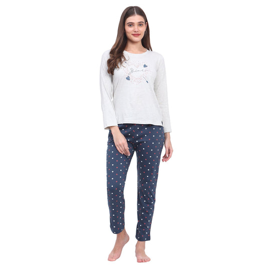 Vieviana Women’s PJ Set Nightwear | Soft & Relaxed Sleepwear for Women | Comfortable Loungewear | EV14107