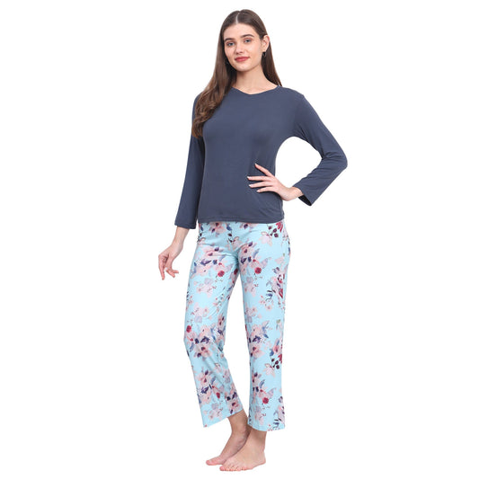 Vieviana Pj Set Full Sleeves Nightwear|Ev14108