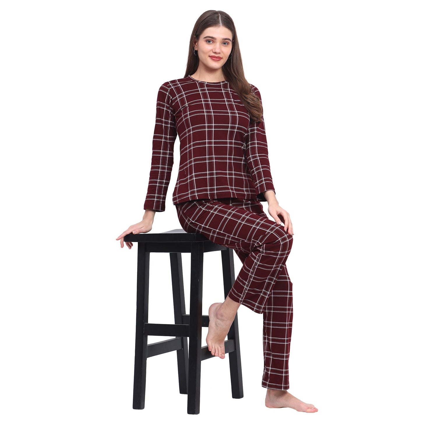 Vieviana Pj Set Full Sleeves Nightwear|Ev14113