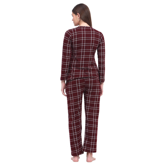 Vieviana Pj Set Full Sleeves Nightwear|Ev14113