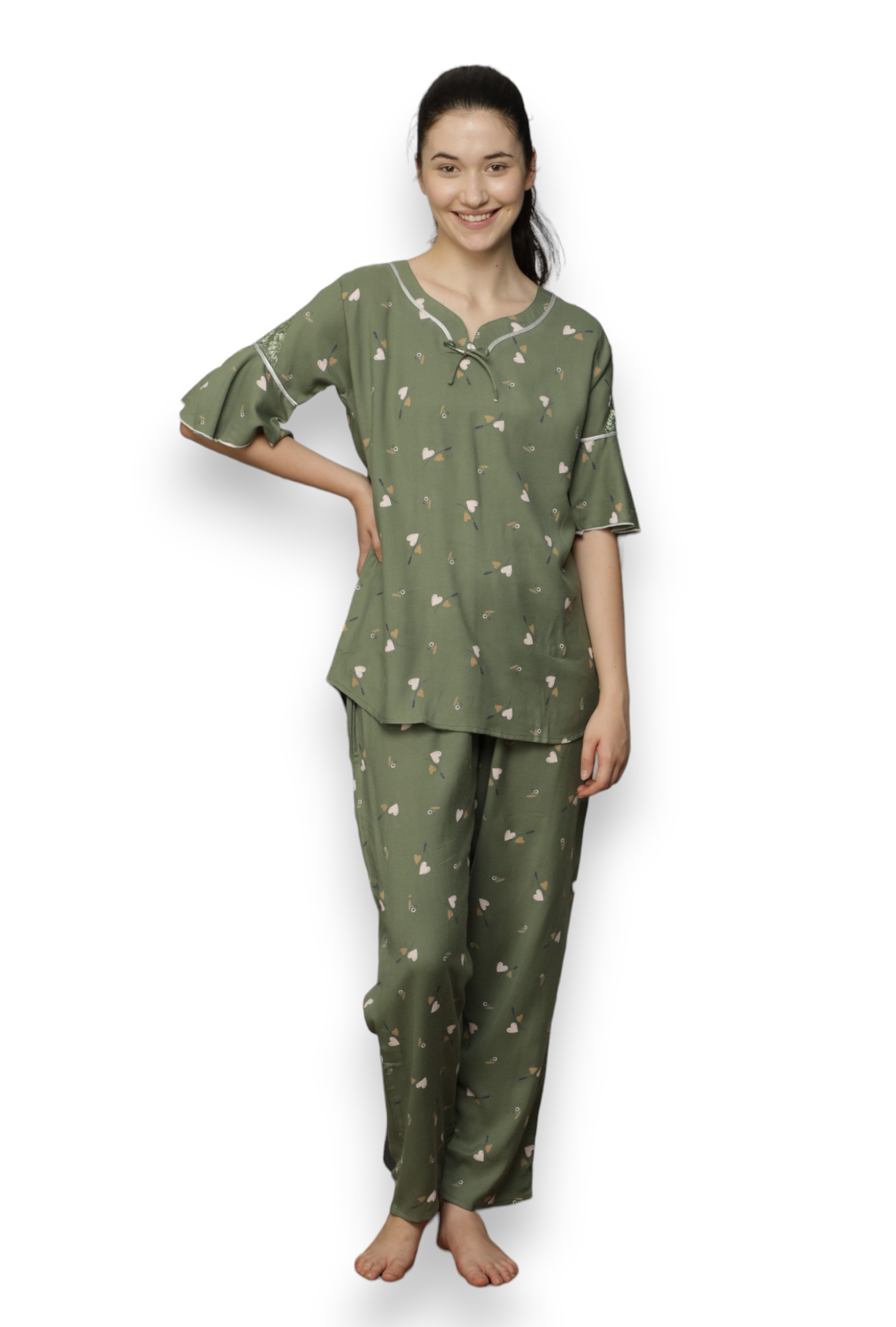 Vieviana Front Open Nightwear|Ev15005