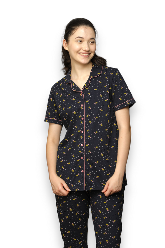 Vieviana Front Open Nightwear|Ev17001