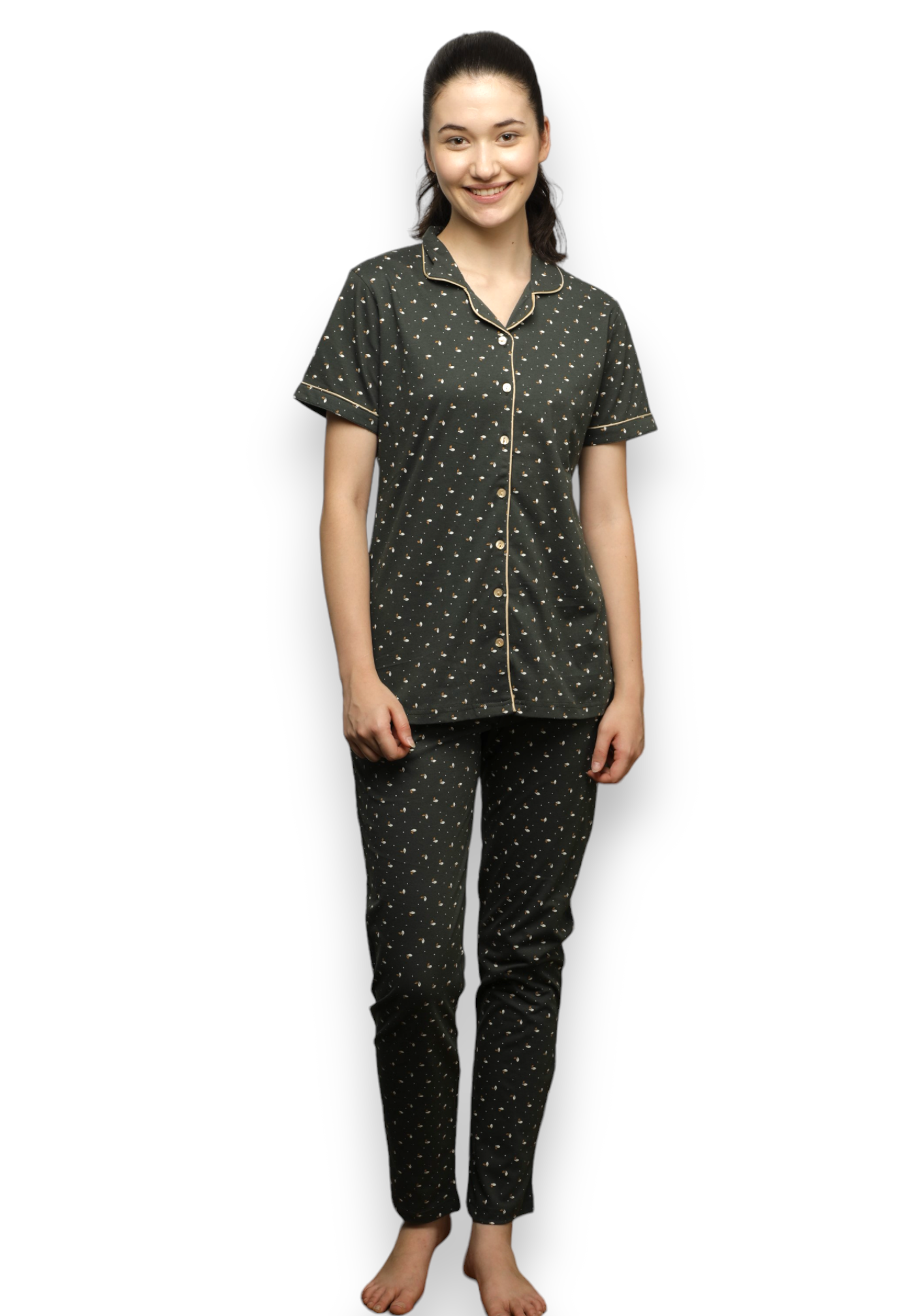 Vieviana Front Open Nightwear|Ev17003