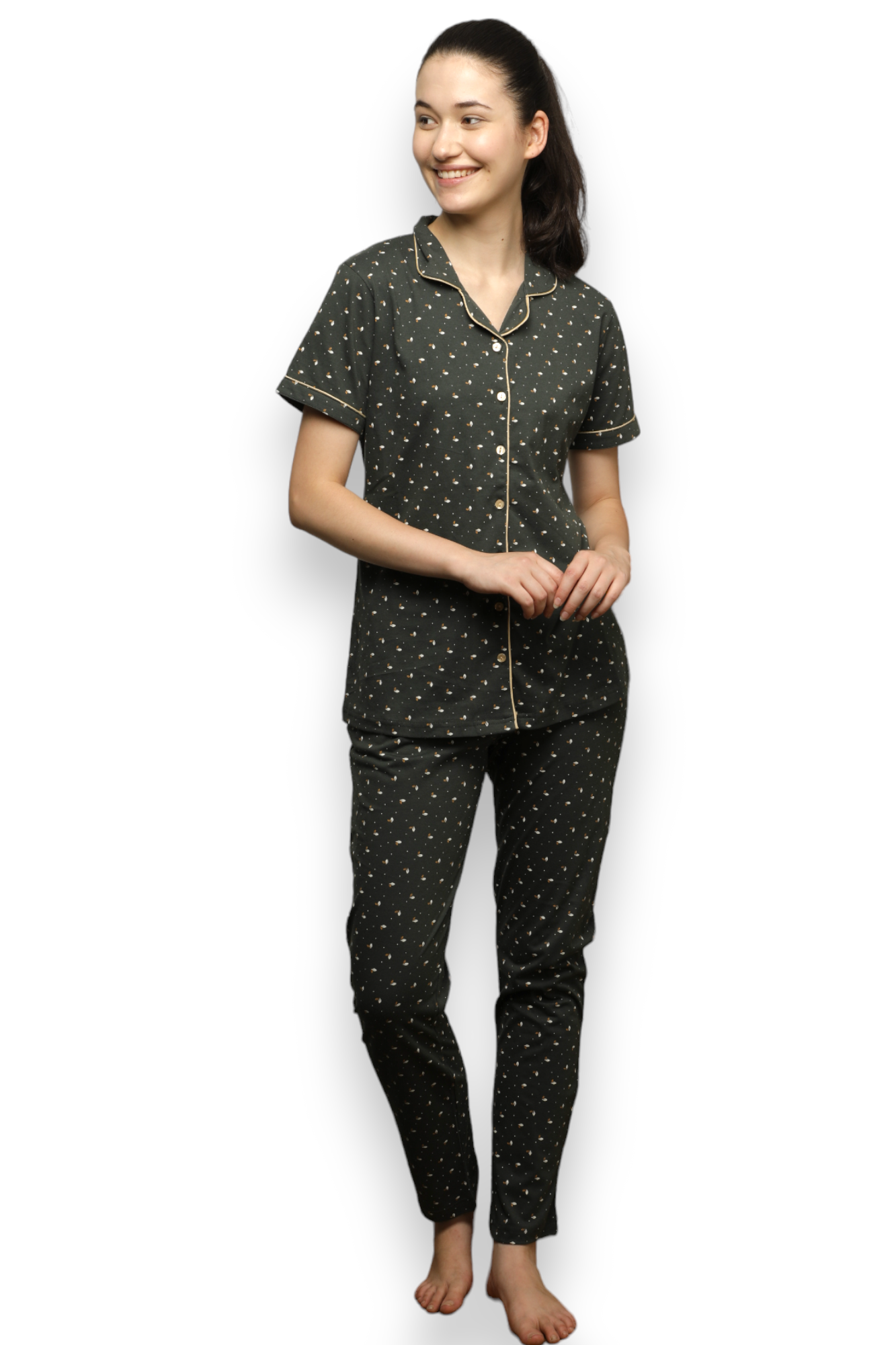 Vieviana Front Open Nightwear|Ev17003