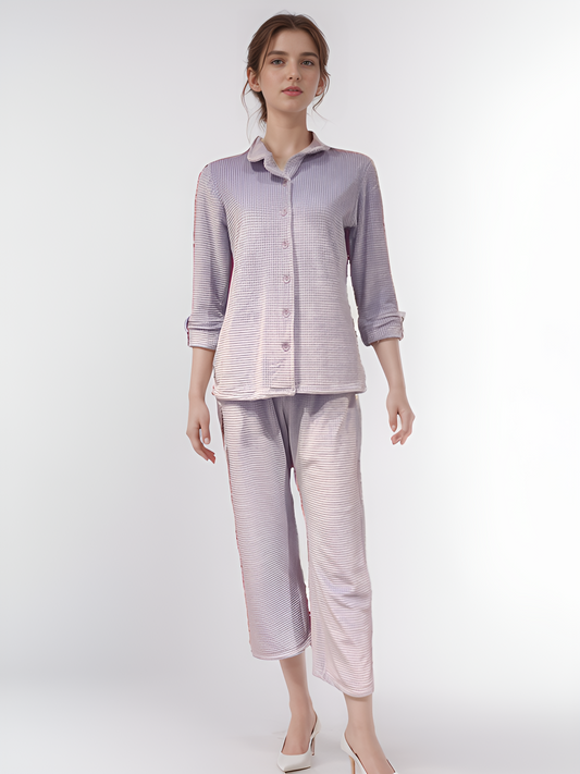 Vieviana Front Open Full Sleeves Nightwear|Ev5007