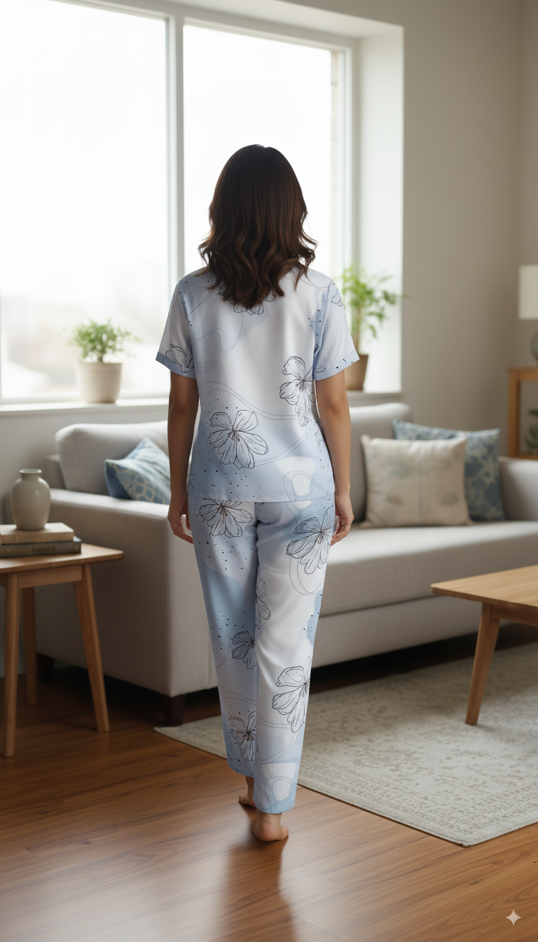 Fablush Women’s PJ Set Nightwear | 100% Rayon | Fb14012