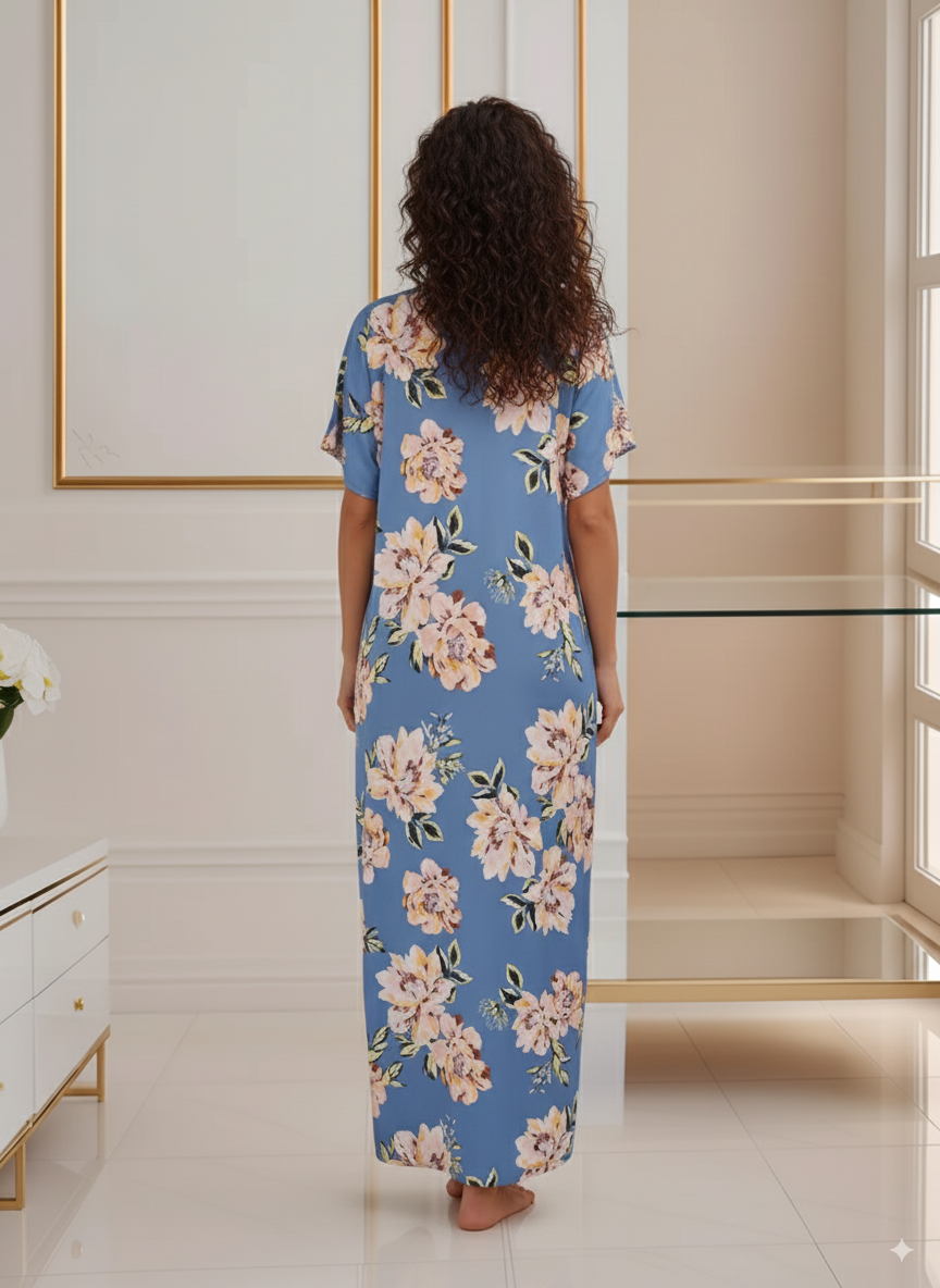 Fablush Women's Nighty Nightwear | Viscose Lycra | FB18014