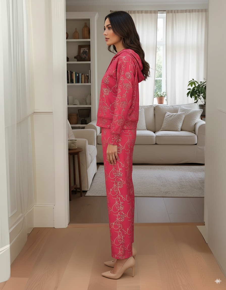Fablush Women's Tracksuit Nightwear Set | Fb30003