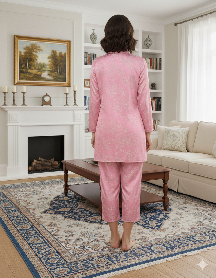 Fablush Kurti Nightsuit Women's Nightwear Set | Fb35001