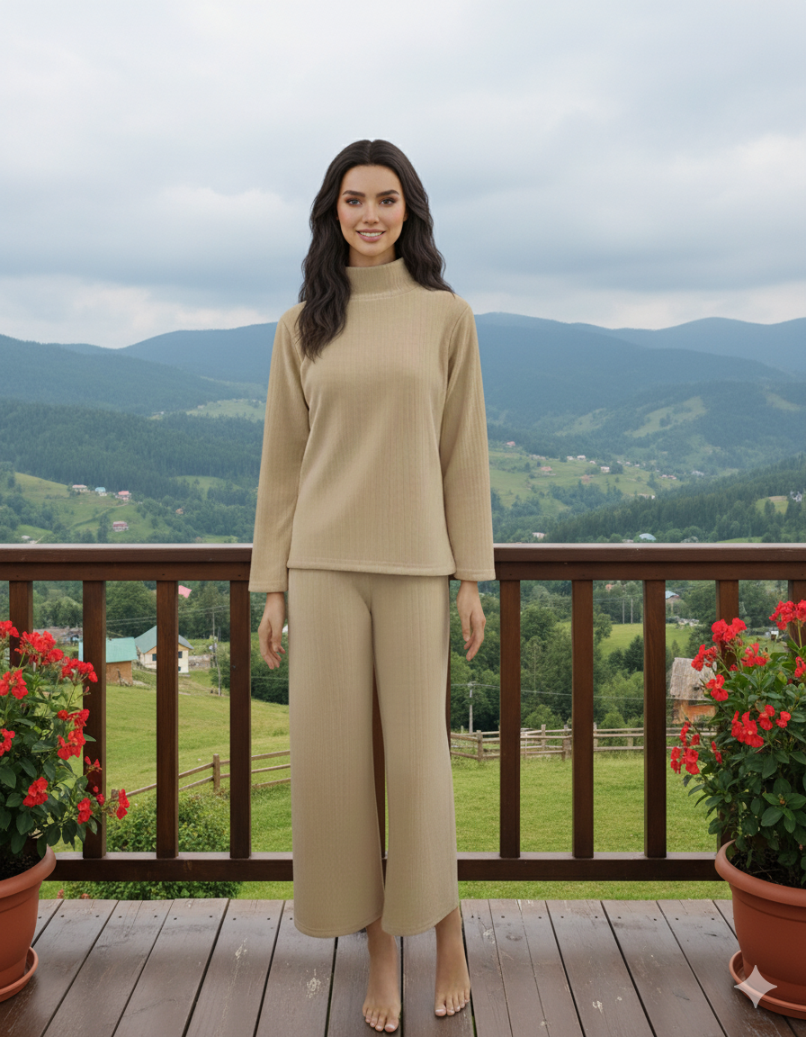 Fablush Pajama Set Full Sleeves Women's Nightwear | Fb5008