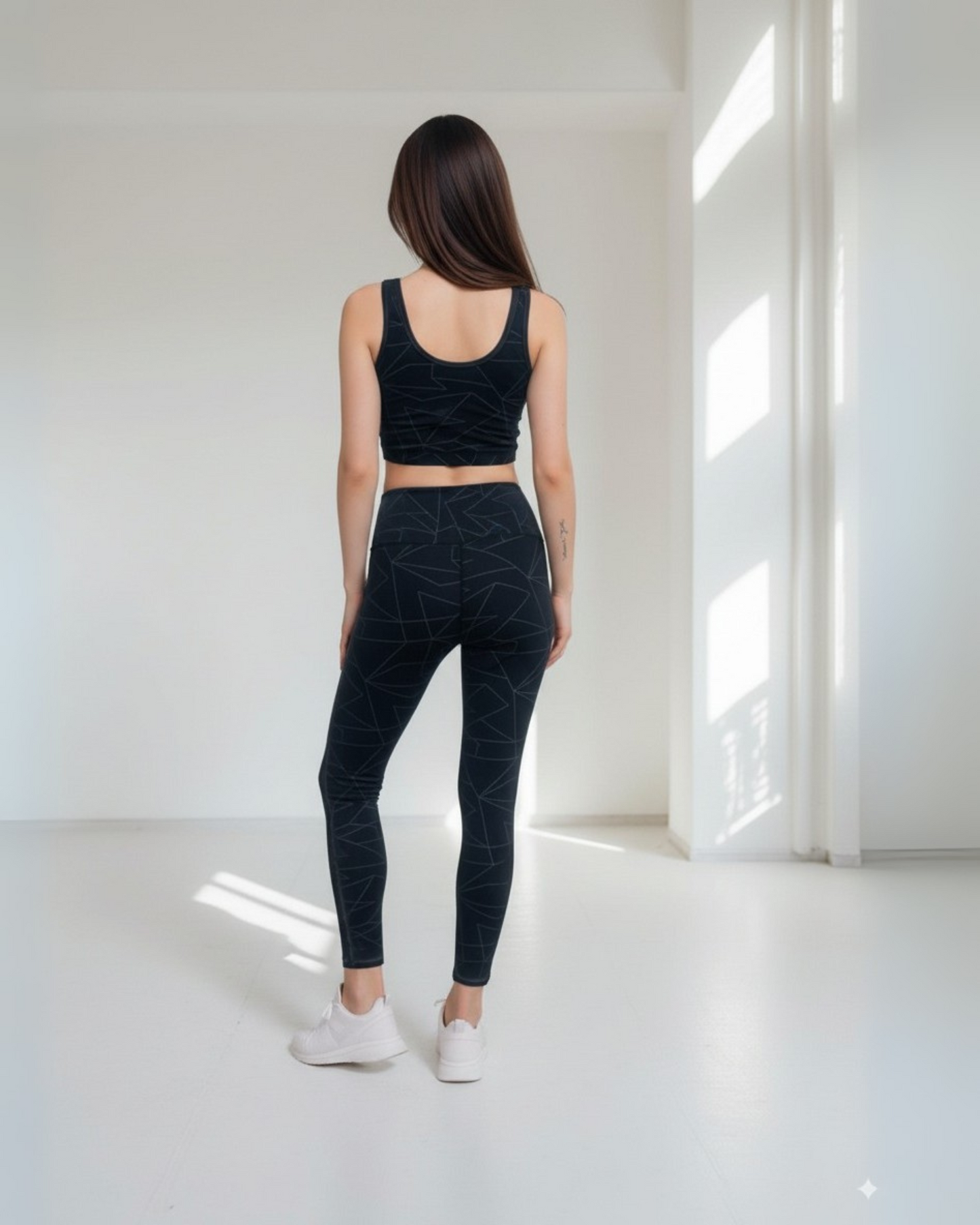 Fablush Womens Active Legging Activewear | Luxe Satin Spandex | Fb806