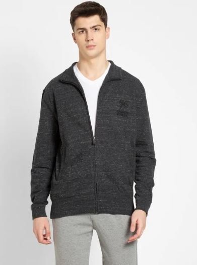 JOCKEY - Full Sleeve Full Zip High Neck Jacket for Men - 2730-