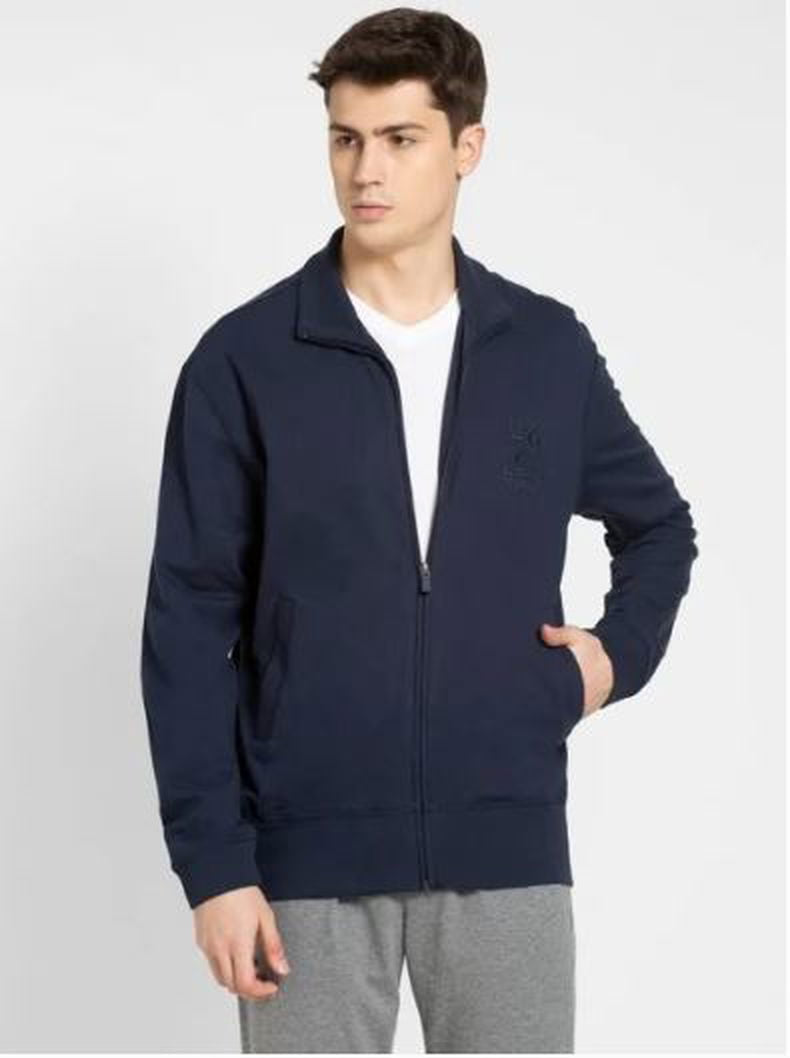 JOCKEY - Full Sleeve Full Zip High Neck Jacket for Men - 2730-
