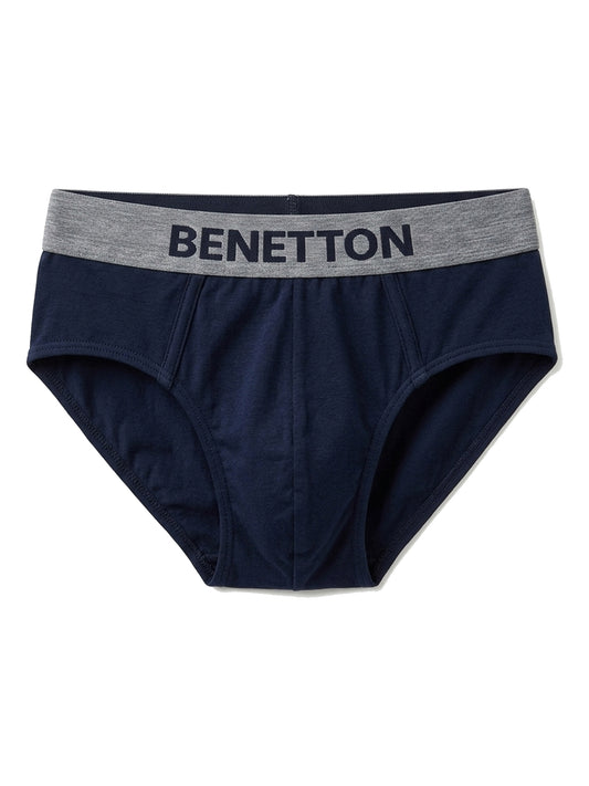 Benetton Men’s Modal Elastane Brief 23P3menuc143i | 95% Modal Ultra Soft Stretch Underwear 902