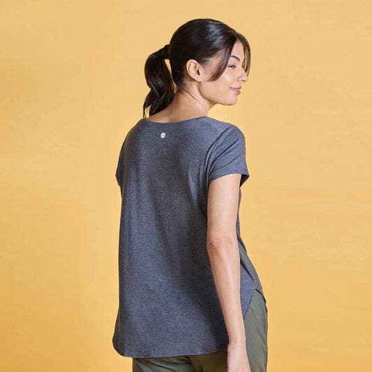 Nykd All Day Textured Apple Bottom Tee-NYAT272-