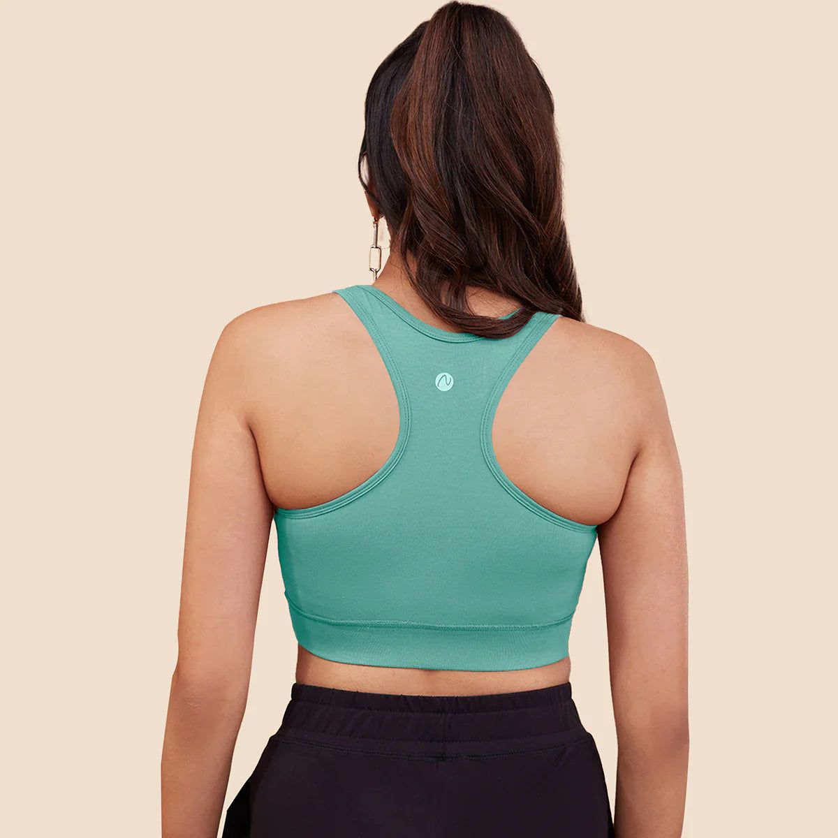 Nykd All day Essential Cotton Sports Bra-NYK059-