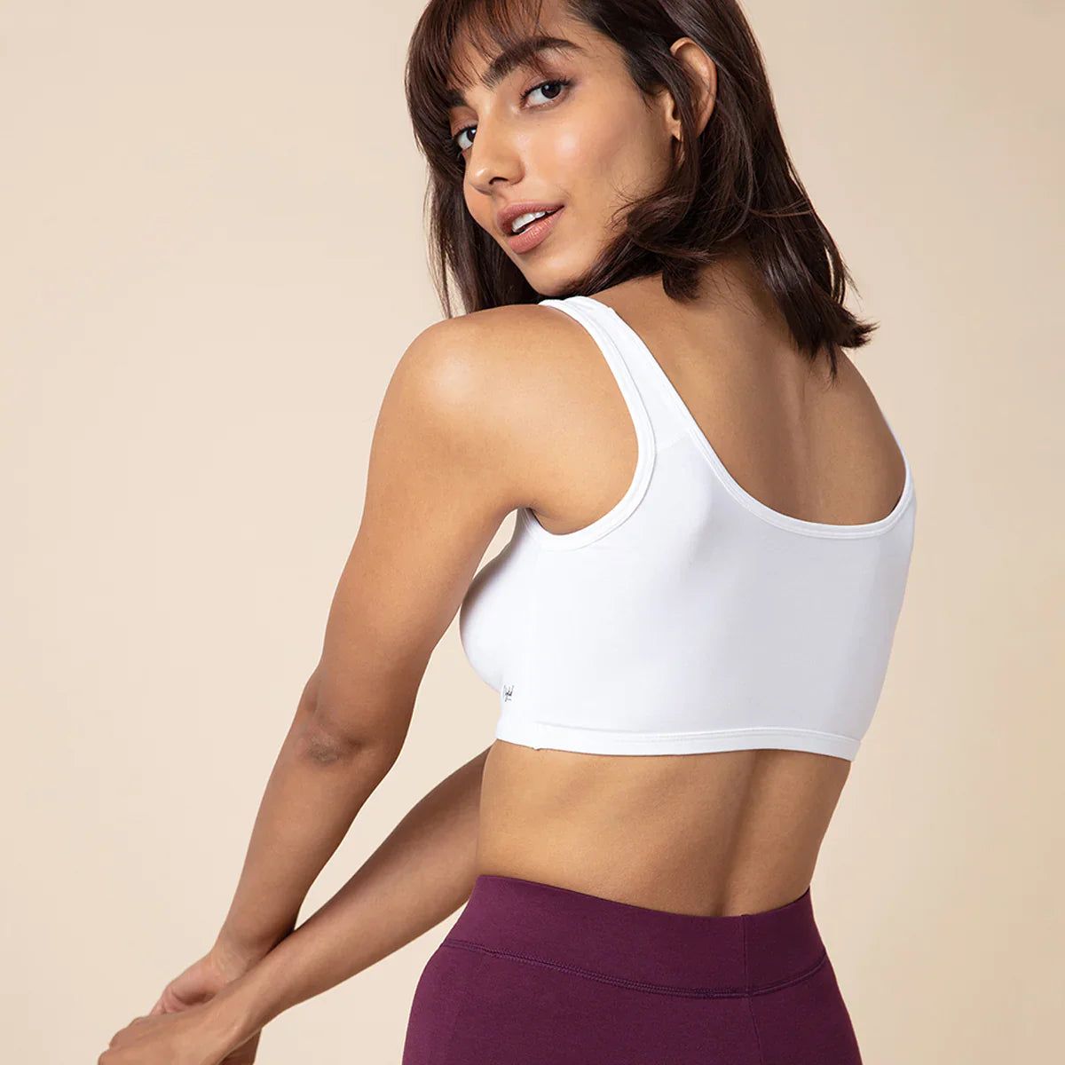 Soft cup easy-peasy slip-on bra with Full coverage-