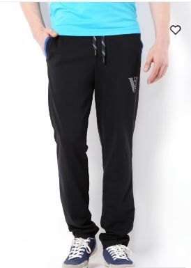 Van Heusen -Track Pant for Men - solid - casual - Rich cotton - 50043-