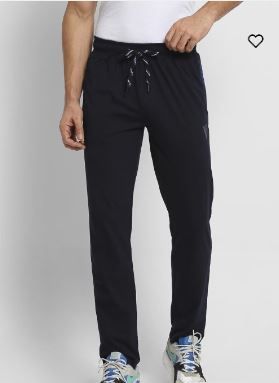 Van Heusen -Track Pant for Men - solid - casual - Rich cotton - 50052-
