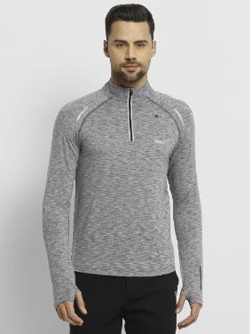 Van Heusen - Quick Dry Active Jacket - full Sleeves - Zip front- solid - casual - 81001-