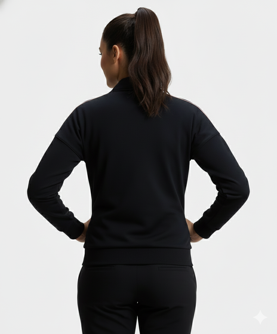 Jockey Women’s Athleisure Jacket | Lightweight Zip-Up Sports Jacket | Soft Stretch Fabric | A111