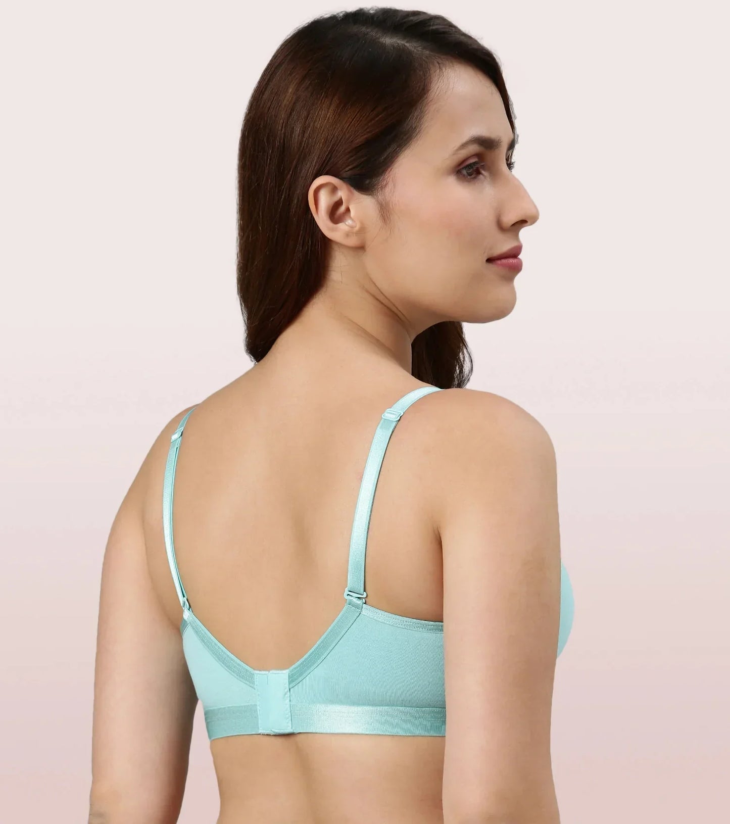 Enamor Padded Non Wired Cotton T-Shirt Bra|A165