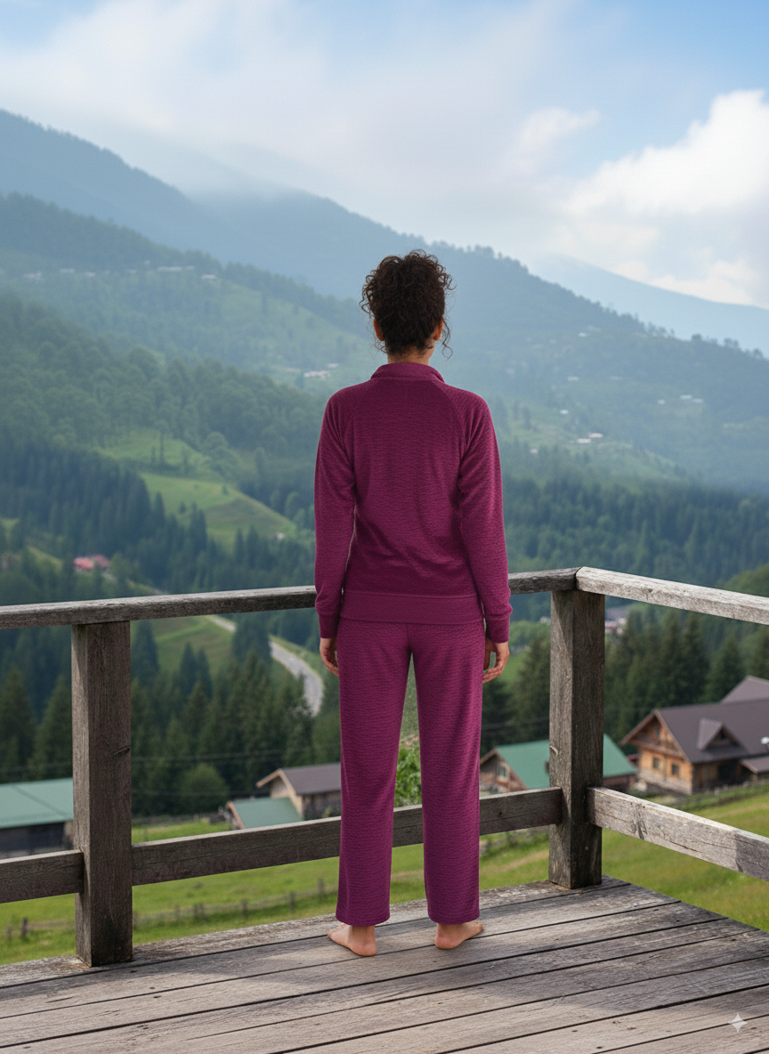 Fablush Women's Tracksuit Nightwear Set | Fb30002