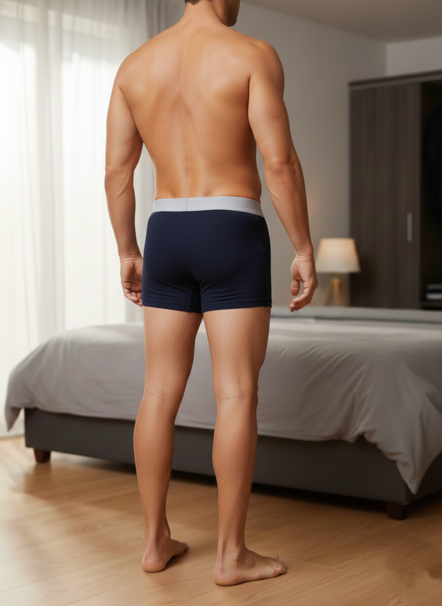 Benetton Men’s Supima Cotton Trunk 01C3096ula11i | Premium Soft Breathable Underwear