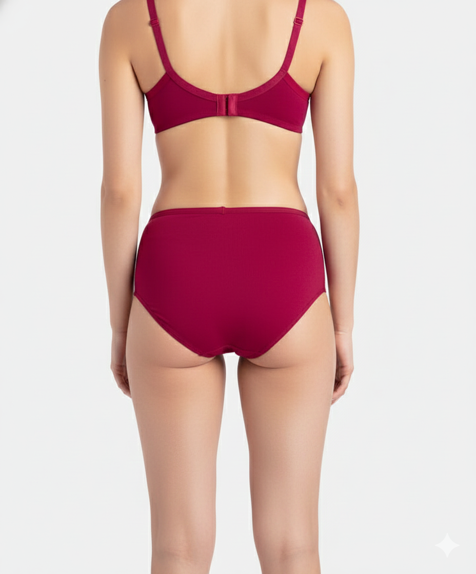 Jockey Women’s Single Panty | Comfortable Cotton Stretch Underwear | Soft Fit Fabric | SW05