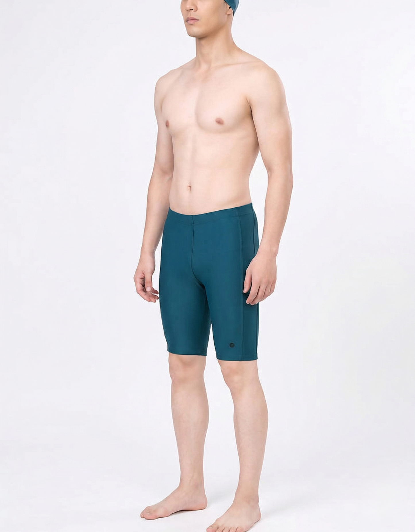 Lactra Men’s Plain Jammer Swimwear 1015 | Quick Dry Stretch Fit | Drawstring Aqua Jammer Pl031