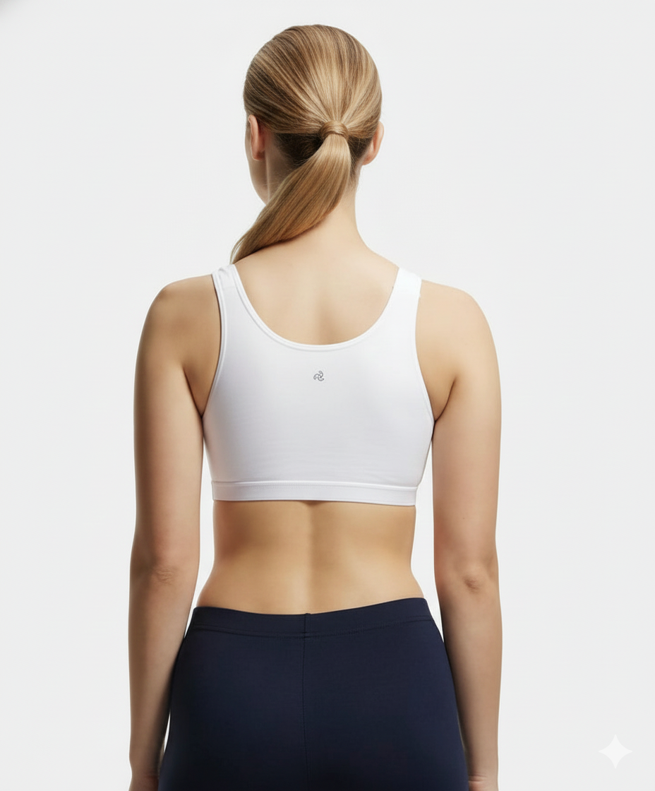 Jockey Women’s Sports Bra | High-Comfort Workout Bra | Breathable Support Bra | 1376