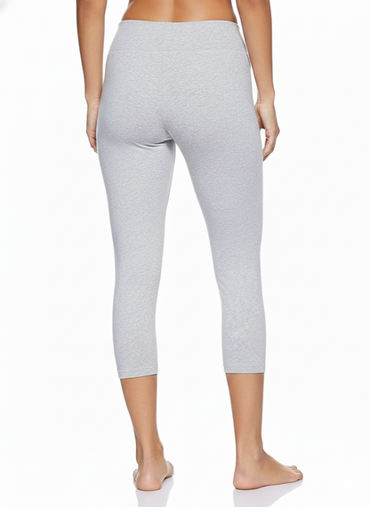 Jockey Women’s Capri | Soft Cotton Athleisure Bottoms | Everyday Comfort Wear | 1391