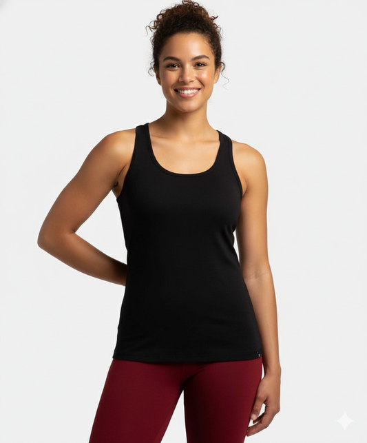 Jockey Women’s Tank Top | Soft Cotton Athleisure Sleeveless Top | Everyday Comfort Wear | 1467