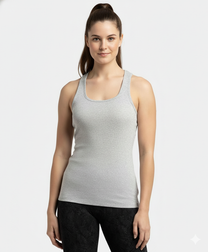 Jockey Women’s Tank Top | Soft Cotton Athleisure Sleeveless Top | Everyday Comfort Wear | 1467