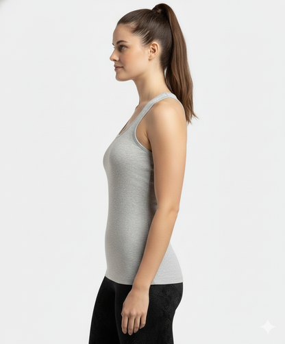 Jockey Women’s Tank Top | Soft Cotton Athleisure Sleeveless Top | Everyday Comfort Wear | 1467