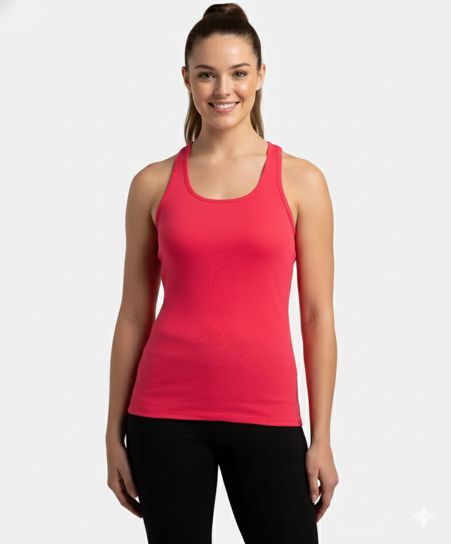 Jockey Women’s Tank Top | Soft Cotton Athleisure Sleeveless Top | Everyday Comfort Wear | 1467
