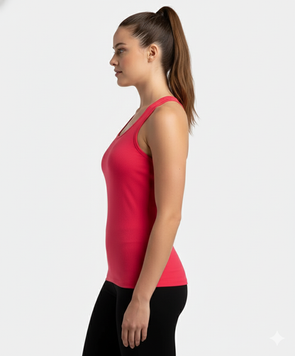 Jockey Women’s Tank Top | Soft Cotton Athleisure Sleeveless Top | Everyday Comfort Wear | 1467